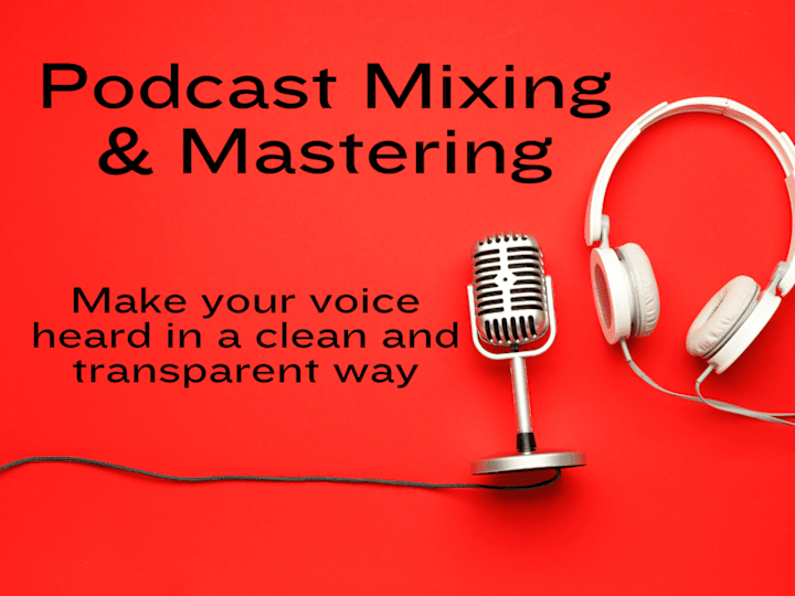Cover image for Podcast Mixing and Mastering