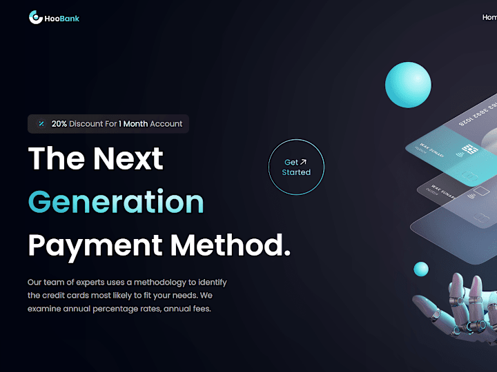 Cover image for  Bank's Responsive Website