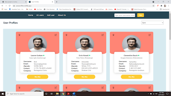 Cover image for User Profile Management