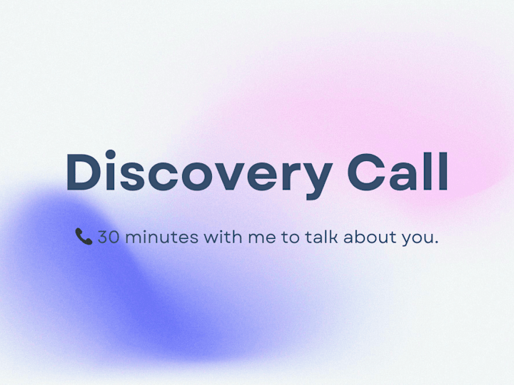 Cover image for 📞 30-Minute Discovery Call