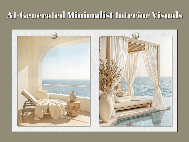 Cover image for AI-Generated Minimalist Interior Visuals