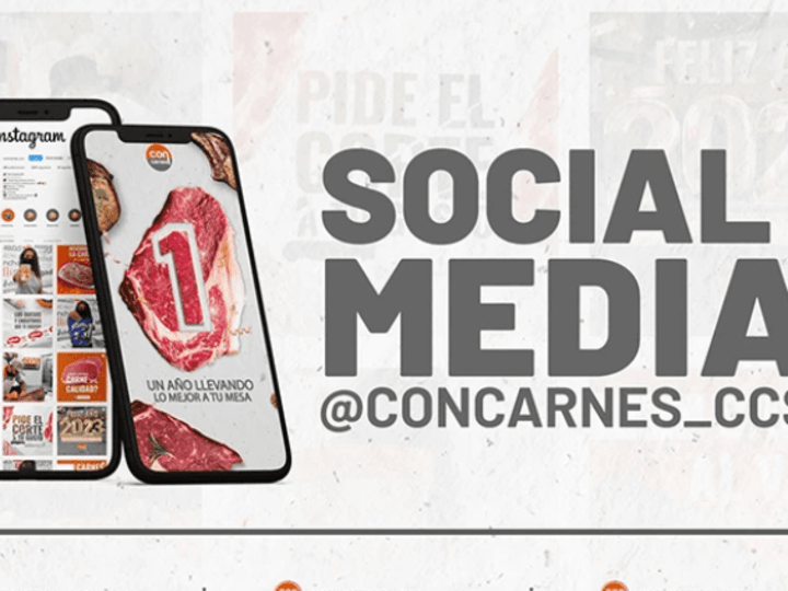 Cover image for Con Carnes | Social Media Design