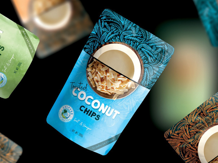 Cover image for Product packaging for a snacks brand