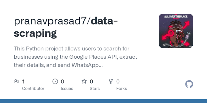 Cover image for pranavprasad7/data-scraping