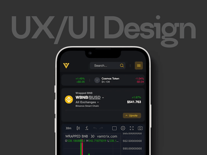 Cover image for UX/UI App design