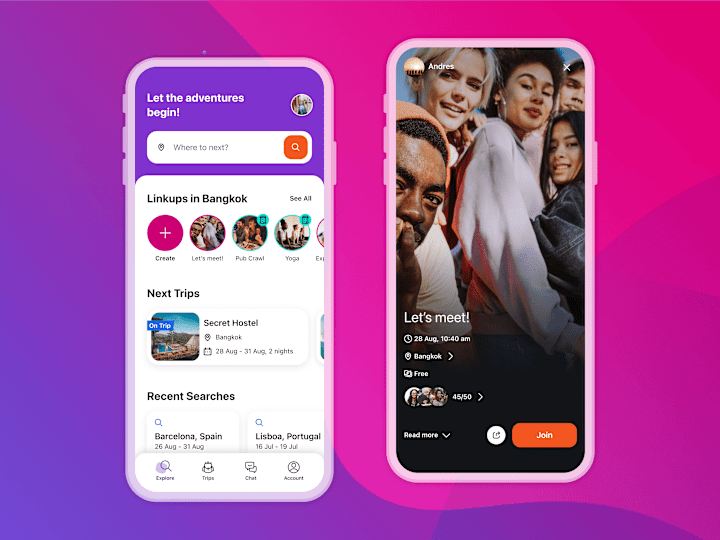 Cover image for Hostelworld Apps Redesign