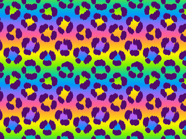 Cover image for Envato: Rainbow Cheetah Pattern