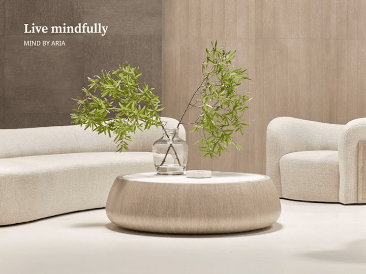 Cover image for Aria - Website Design for a Minimal Furniture Brand