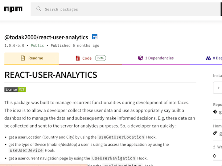 Cover image for React-user-analytics