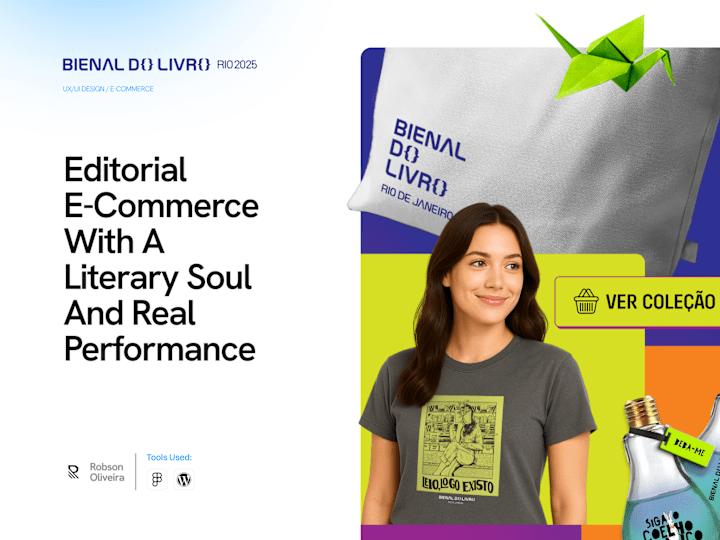 Cover image for Loja Bienal Rio — Official E-commerce with Editorial UX