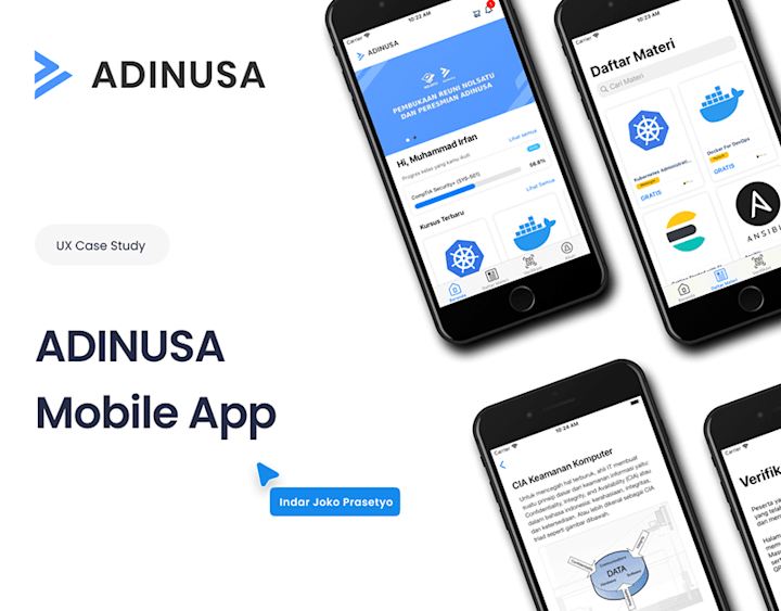 Cover image for ADINUSA Mobile App UX Case Study