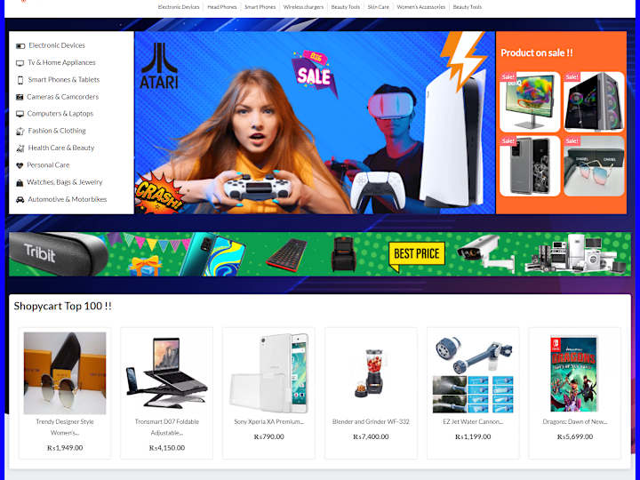 Cover image for Shopy Cart An Online Marketplace Store