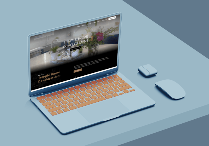 Cover image for Temple Home Development Website Design