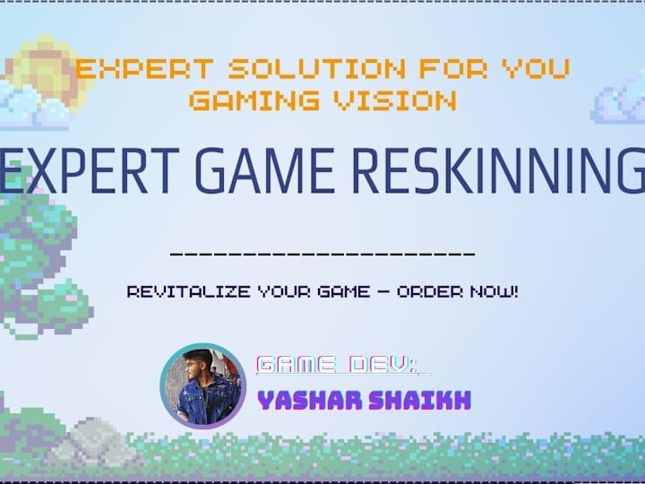 Cover image for Expertly reskin your game for a fresh and captivating look