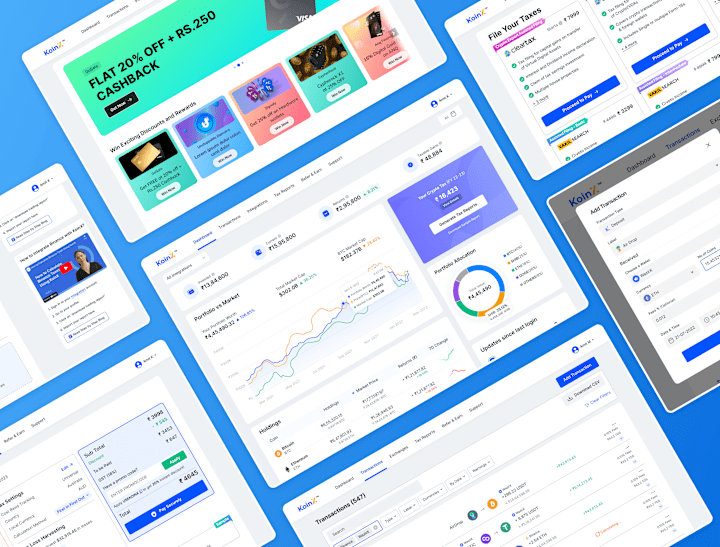 Cover image for Crypto Portfolio Dashboard