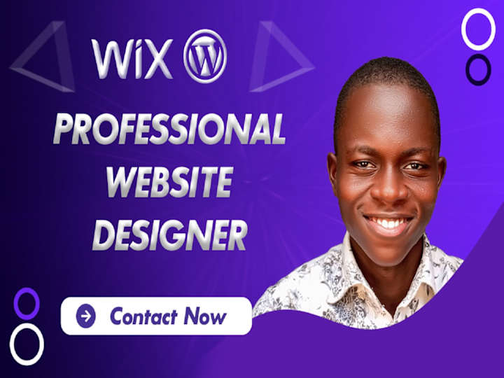 Cover image for I will design a professional website, blog website desi