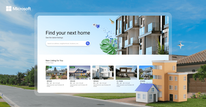 Cover image for Bing Real Estate design