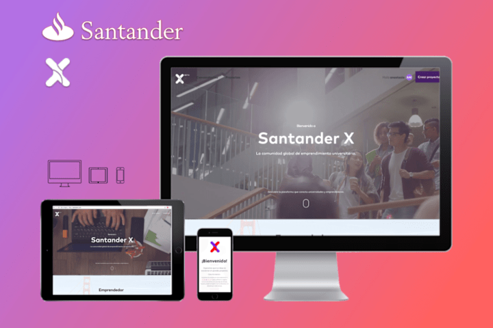 Cover image for Santander X
