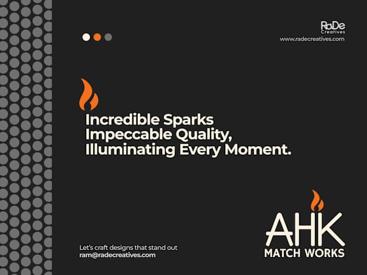 Cover image for Local Match Works Logo | AHK Brand Identity