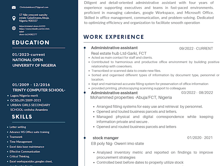 Cover image for Resume design 