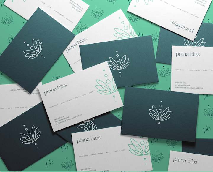 Cover image for PRANA BLISS YOGA STUDIO- Brand Identity