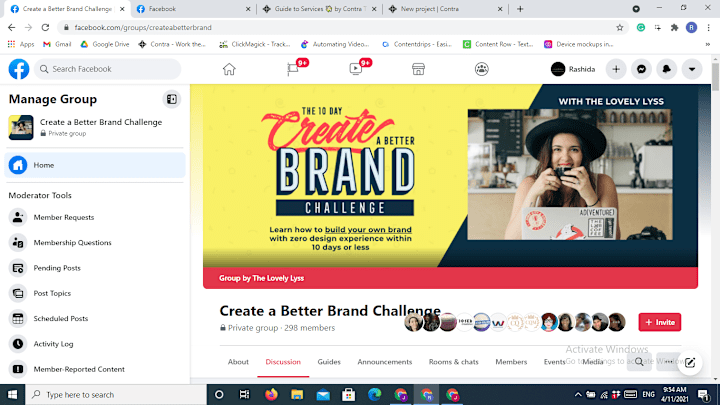 Cover image for Facebook Group Moderator