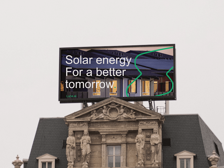 Cover image for Brand identity - Luna Solar