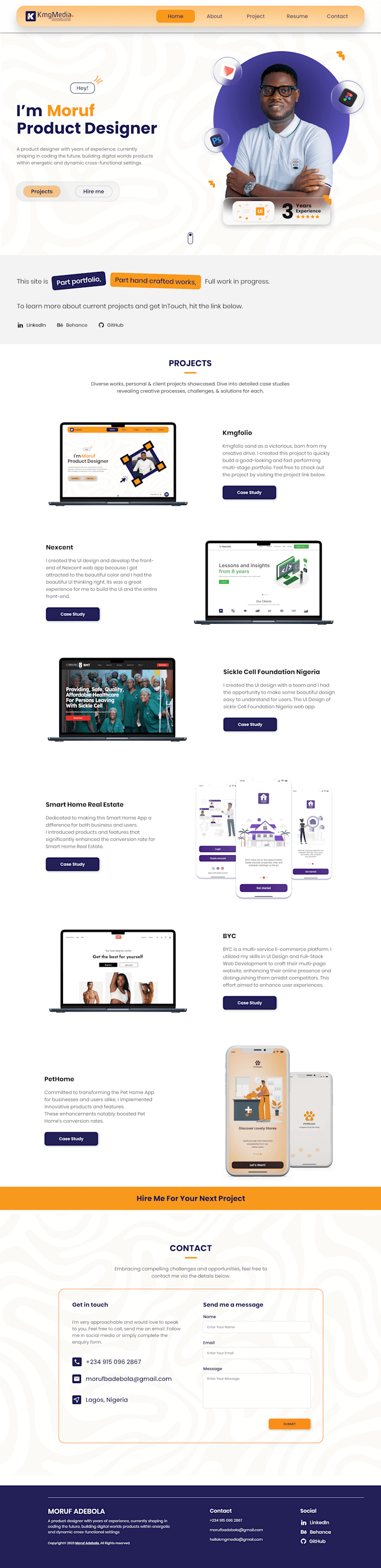 Cover image for My Portfolio UI/UX Design