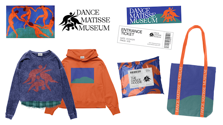 Cover image for Dance Matisse Museum Brand Identity