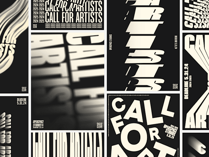 Cover image for Call For Artists Poster Campaign (Brand & Print Design)