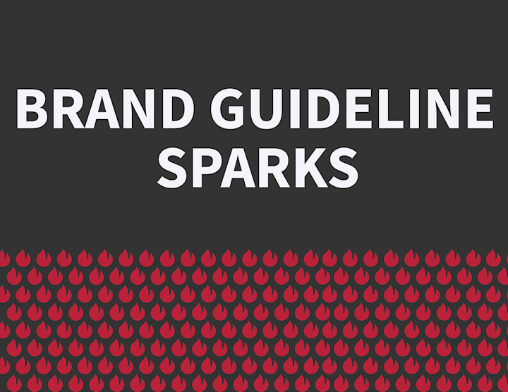 Cover image for Brand Guideline - Sparks Technology; Logo Design