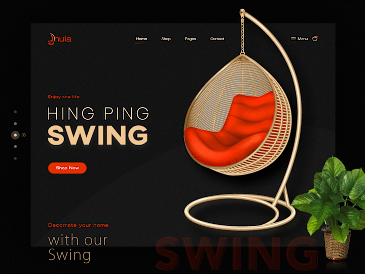 Cover image for Swing Banner Design | Jhula