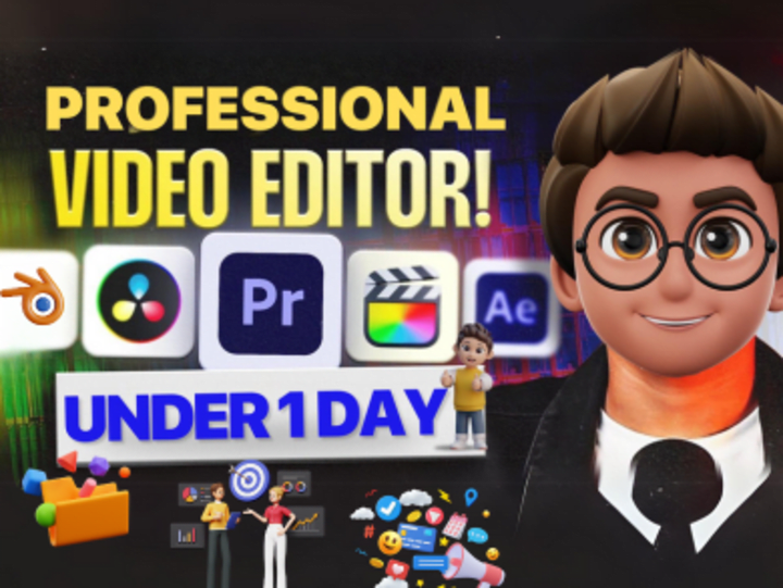 Cover image for Professional Video Editing Services for your Social Media.