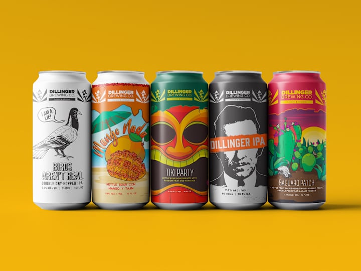 Cover image for Dillinger Brewing Co