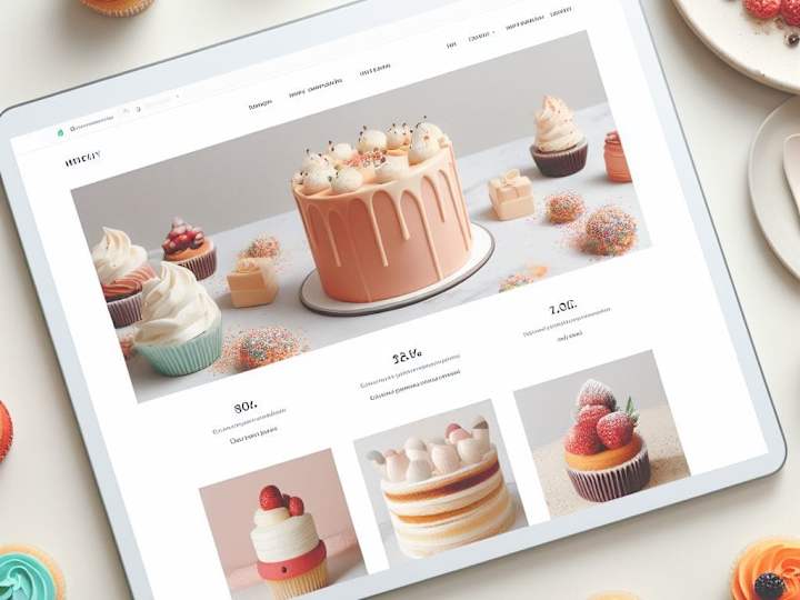 Cover image for E-commerce Website Design for a Bakery