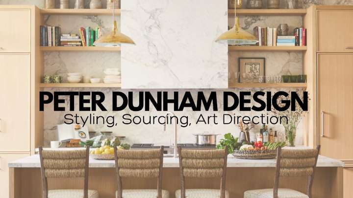 Cover image for Styling, Sourcing & Art Direction for Peter Dunham Design