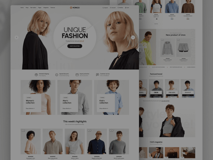 Cover image for Shopify E-Commerce Website Design + Development 