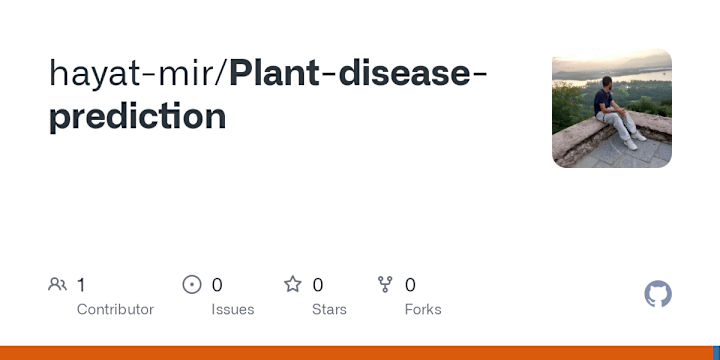 Cover image for Plant-disease-prediction system