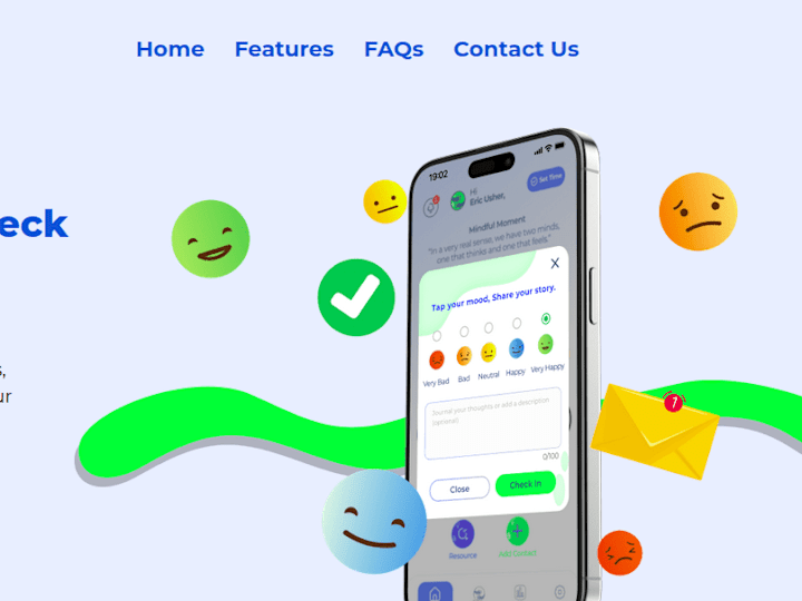 Cover image for Just Checking In App