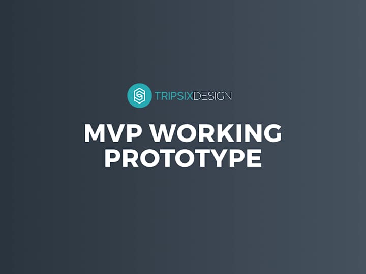 Cover image for MVP Website/App prototype - Get an interactive prototype ready!