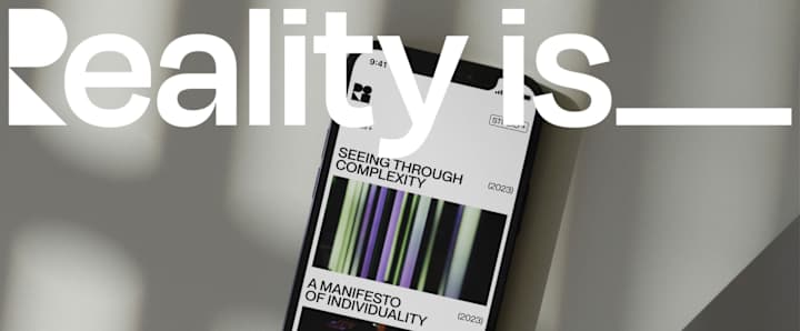 Cover image for Reality is_ Digital gallery