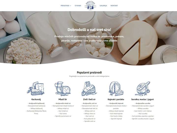Cover image for Babeja trade - Wholesale of dairy products