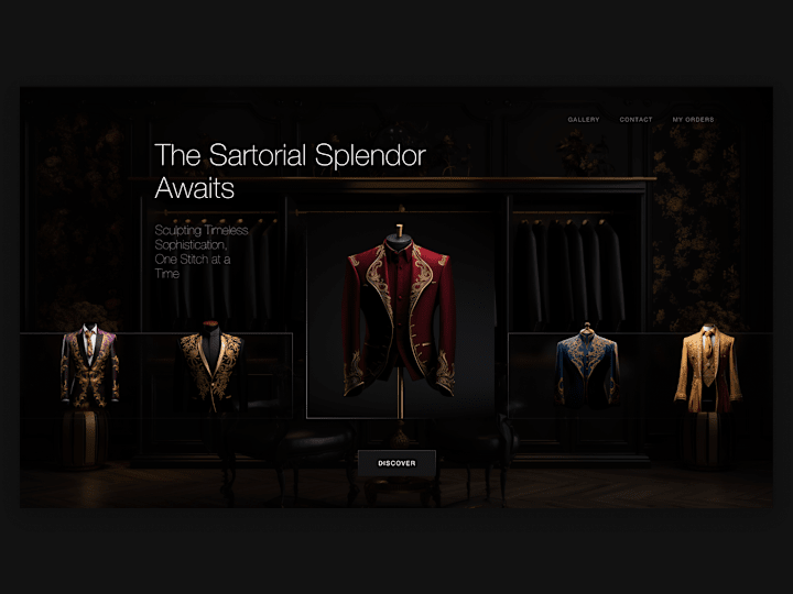Cover image for Tailor shop concept |  Ecom Website 