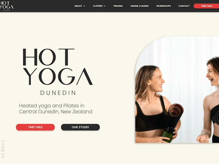 Cover image for Hot Yoga Dunedin | Heated Yoga & Pilates