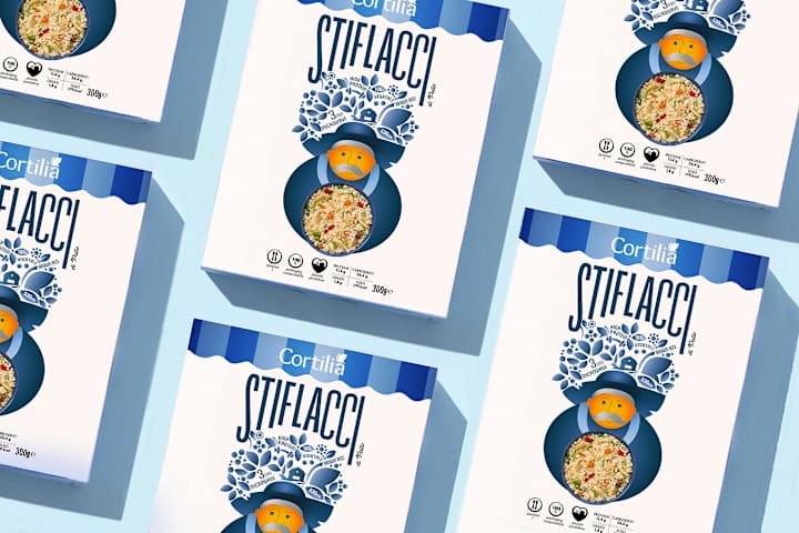 Cover image for Cortilia Ready Meal Visual Brand Design 