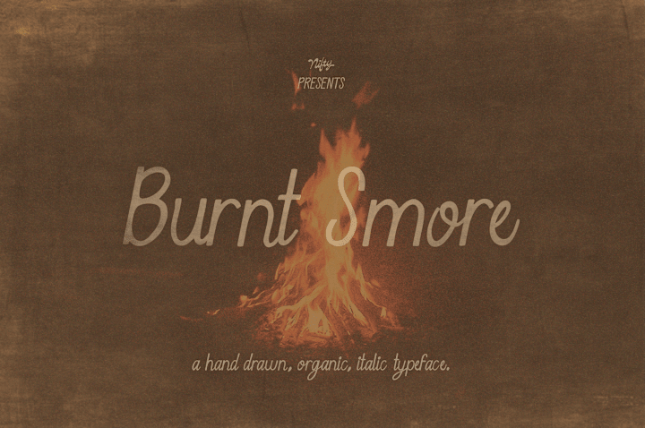 Cover image for Burnt Smore Typeface