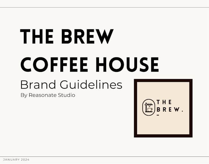 Cover image for The Brew Coffee House Brand Strategy