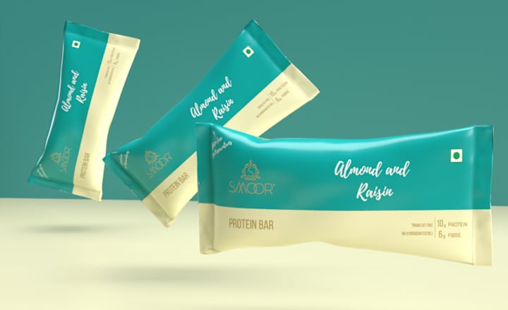 Cover image for Protein Bar package design