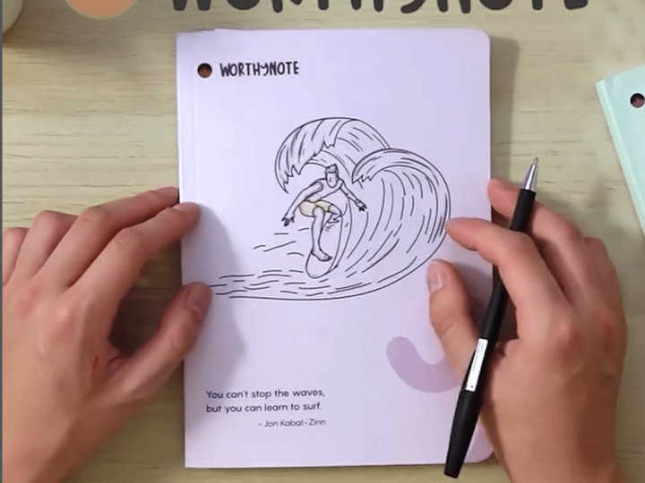 Cover image for Promotional Reel for Worthynote's Notebook Giveaway