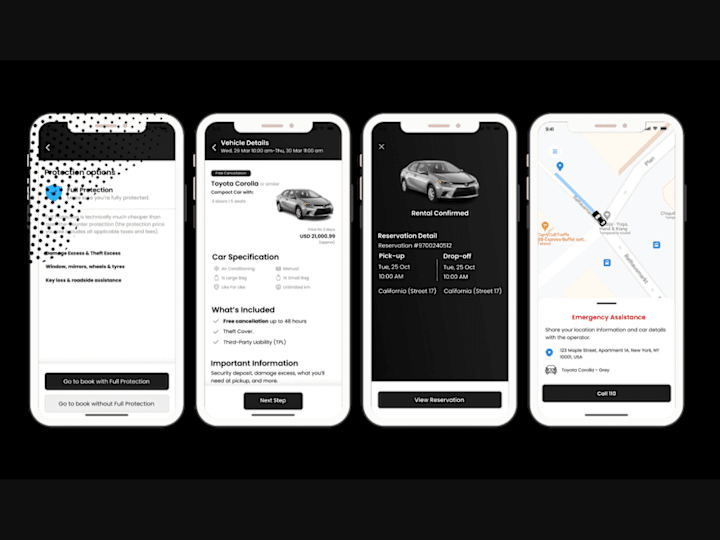 Cover image for Uber Clone / Taxi App design